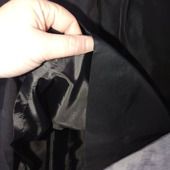 J Crew Womens Black Sleeveless Sheath Dress Size 0 Cross Back‎ Cocktail Classic - Picture 2 of 16